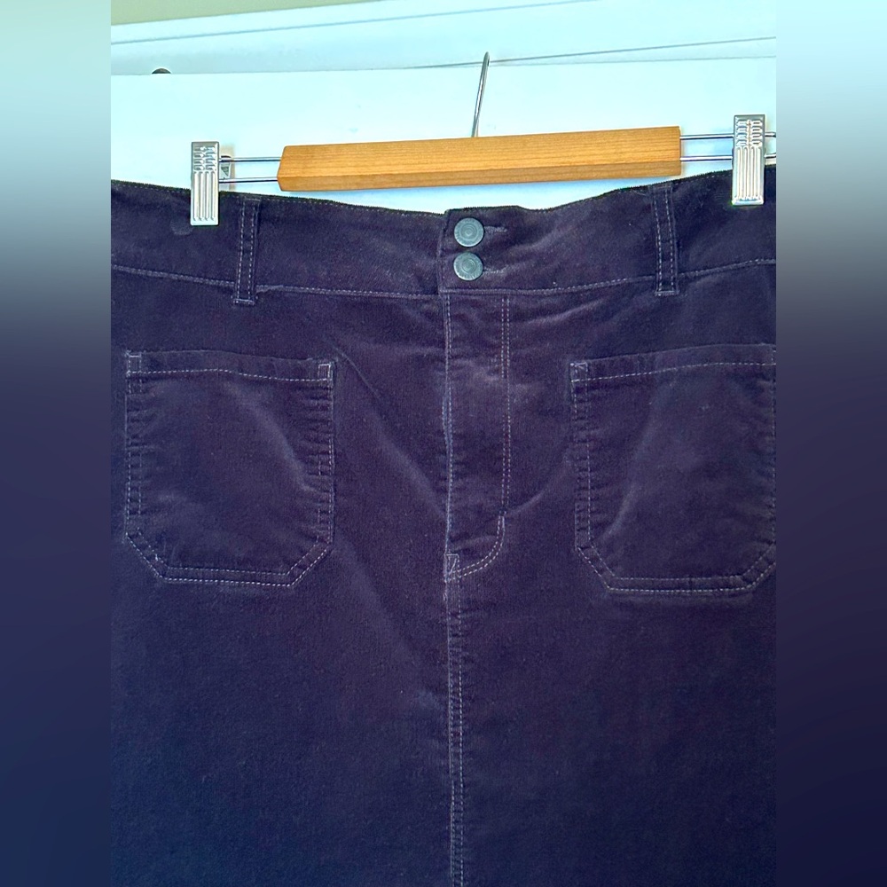 Wallflower Black Corduroy Skirt  Size 18W